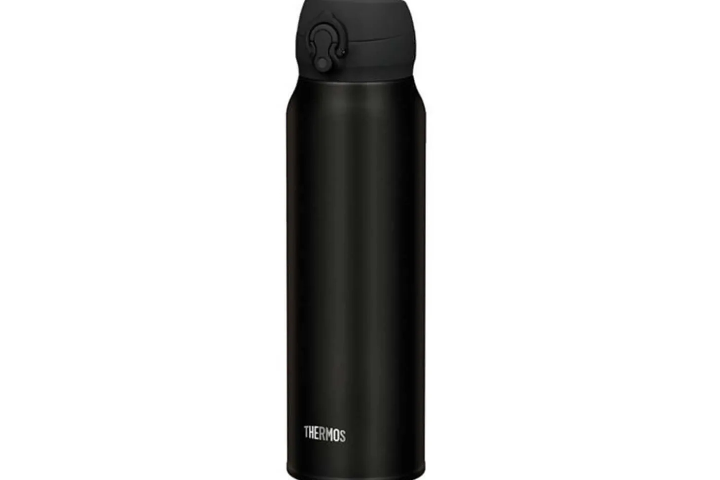 Gourde isotherme Thermos 750ml Ultralight noir mat - Bouchon verseur anti-fuite