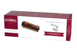 Gouttière à bûche Gobel inox + embouts silicone