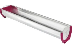 Gouttière à bûche Gobel inox + embouts silicone