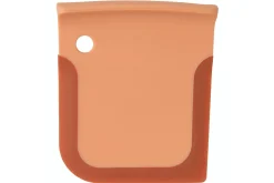 Grattoir flexible Berghoff Leo en nylon renforcé en fibres de verre et silicone orange