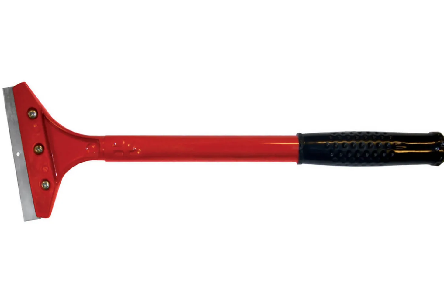 Grattoir pour plancha manche 31,5cm rouge
