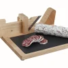 Guillotine à saucisson Livoo avec plateau en ardoise