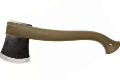 Hache Mora Lightweight Axe 1.1991 manche polypropylène kaki 22cm + étui