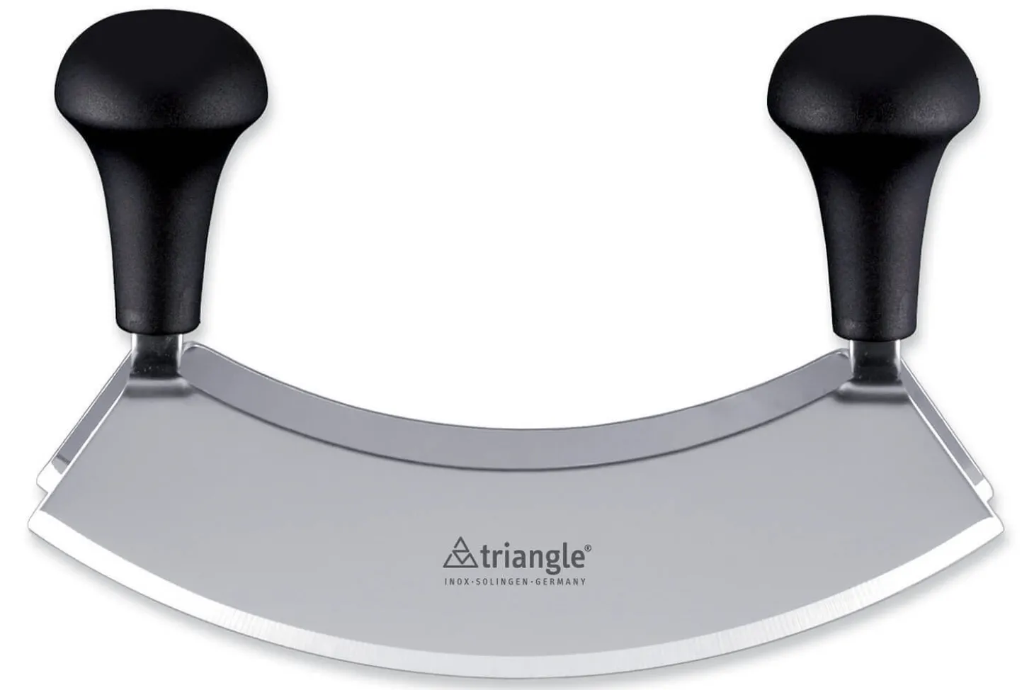 Hachoir berçoir Triangle double lame inox - 3 tailles