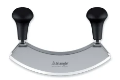 Hachoir berçoir Triangle double lame inox - 3 tailles