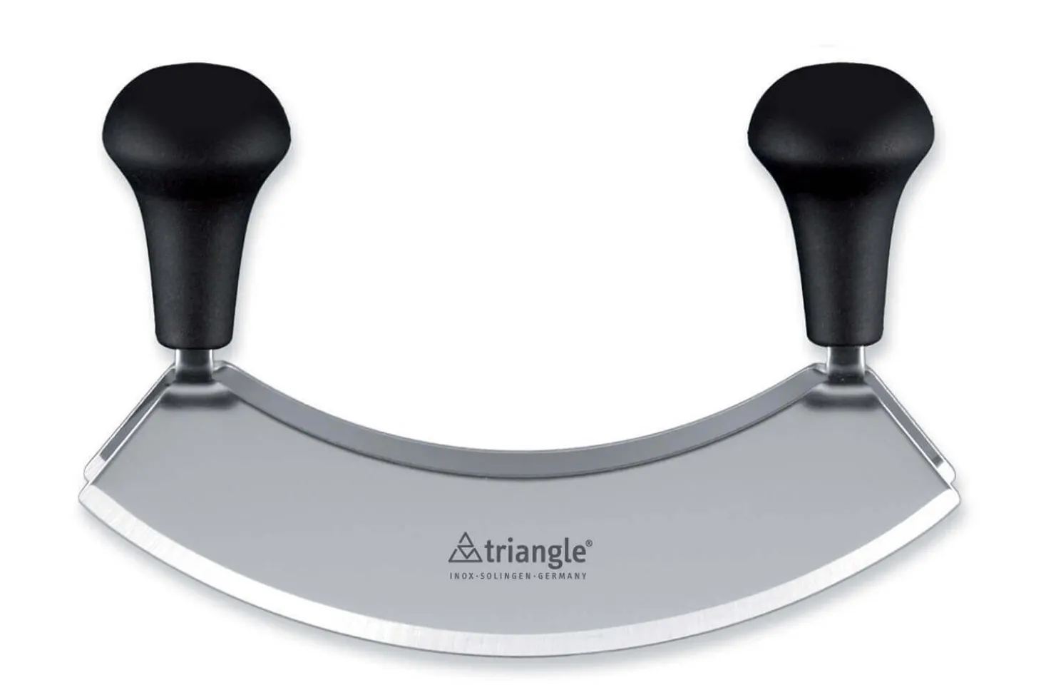 Hachoir berçoir Triangle double lame inox - 3 tailles