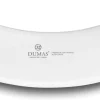 Hachoir demi lune 32 Dumas 25cm double manche en bois