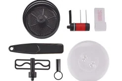 Hachoir mécanique Rosle Multi-Cut avec lames amovibles et accessoires