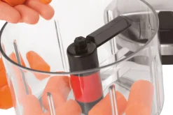 Hachoir mécanique Rosle Multi-Cut avec lames amovibles et accessoires