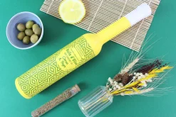 Huile d'olive Savor&Sens Color Block saveur citron thym - 20cl