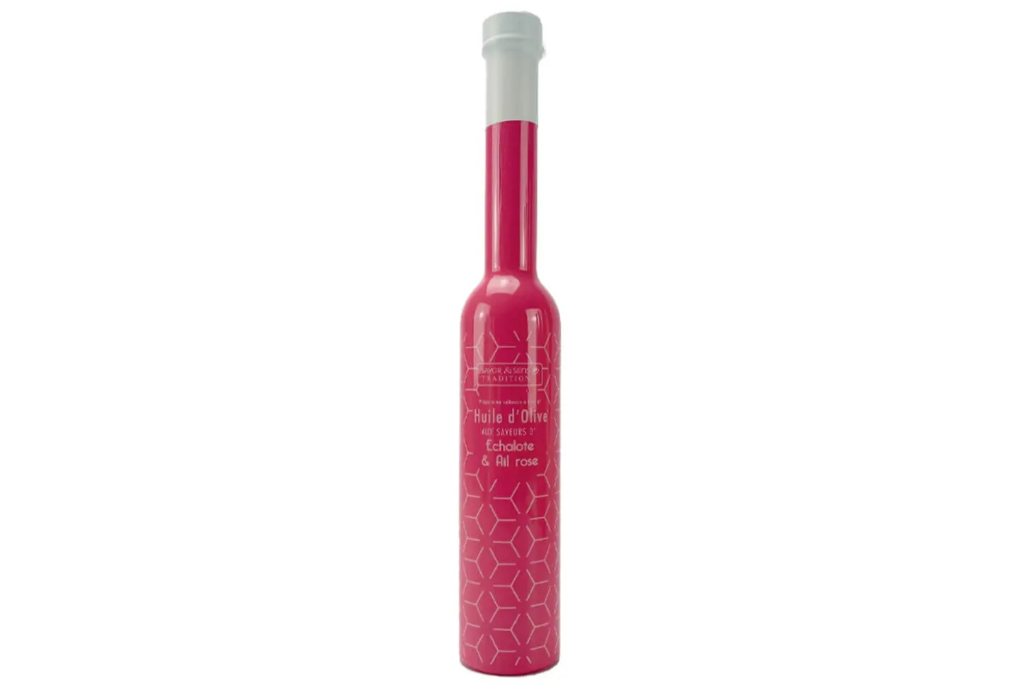 Huile d'olive Savor&Sens Color Block saveur échalote et ail - 20cl
