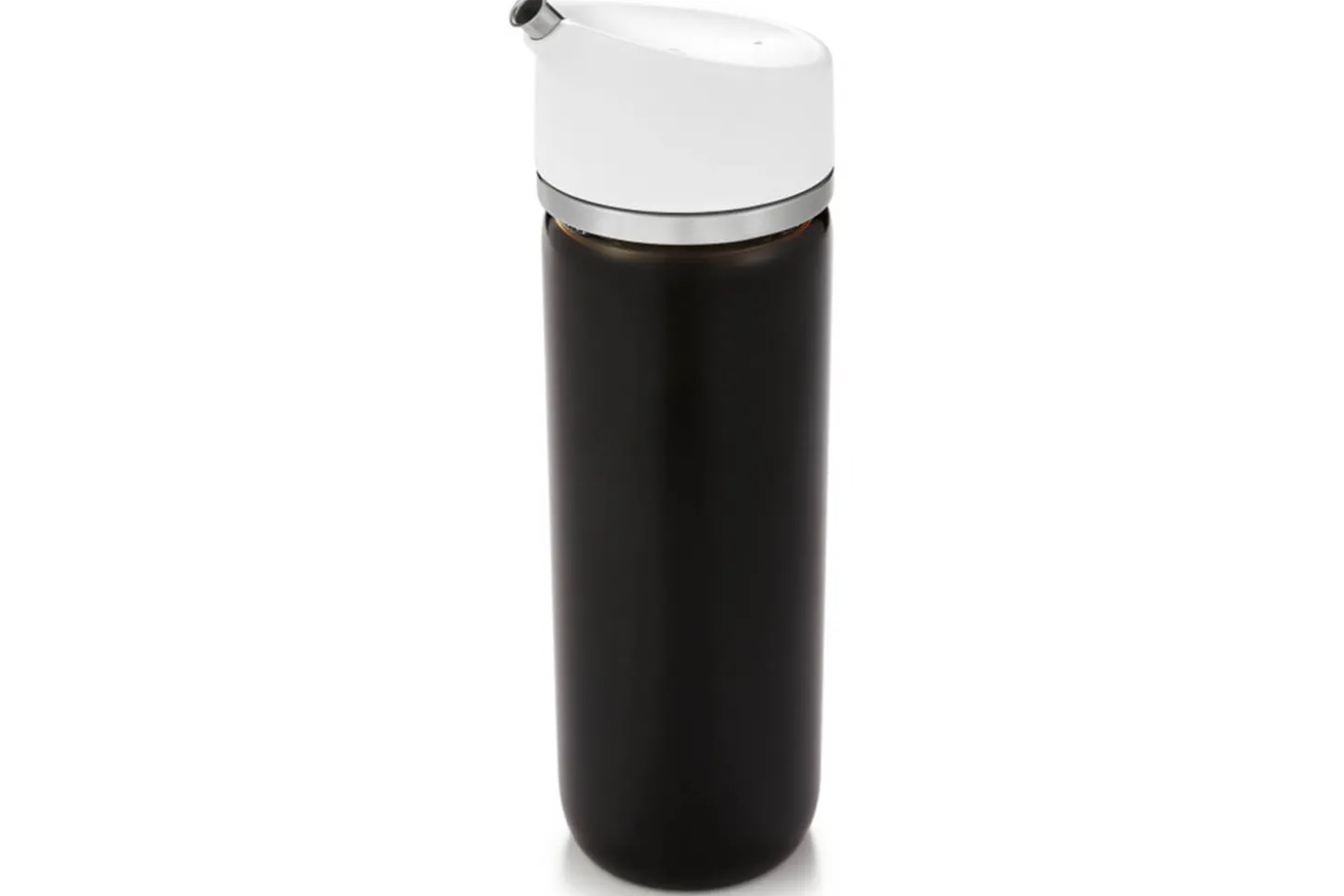 Huilier / vinaigrier OXO en verre avec bec verseur anti goutte