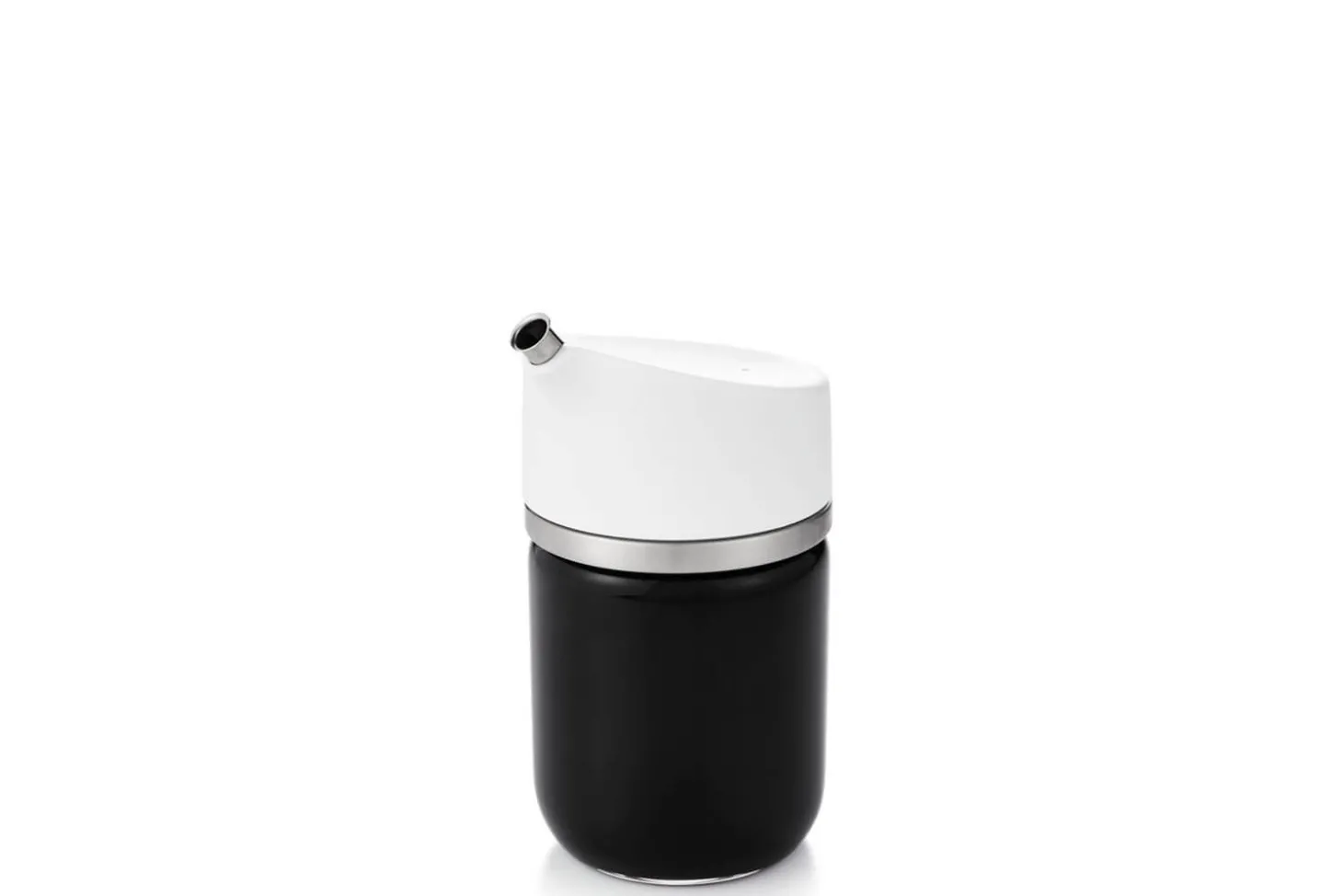 Huilier / vinaigrier OXO en verre avec bec verseur anti goutte