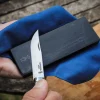 Kit d'entretien pour couteaux Opinel pierre + huile + chiffon microfibre