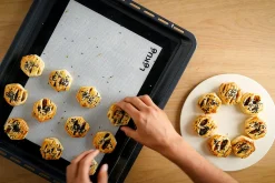 Kit de préparation Lékué pour 19 petits fours - Plaque + 2 rouleaux