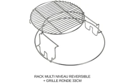 Kit Eggspander pour barbecue Big Green Egg Large