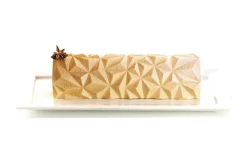 Kit moule à bûche glacée en silicone Silikomart Diamond