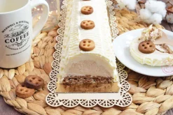 Kit moule à bûche glacée tricot Scrapcooking + support et boîte de transport