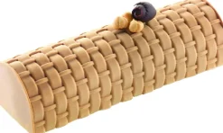 Kit moule à bûche 250 x 90mm + tapis de décor Silikomart