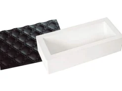 Kit moule à bûche 250 x 90mm + tapis de décor Silikomart