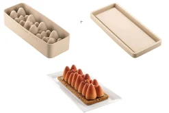 Kit moule à gâteau en silicone Silikomart Ice Glow