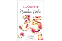 Kit number cake Scrapcooking 9 chiffres - Réutilisable