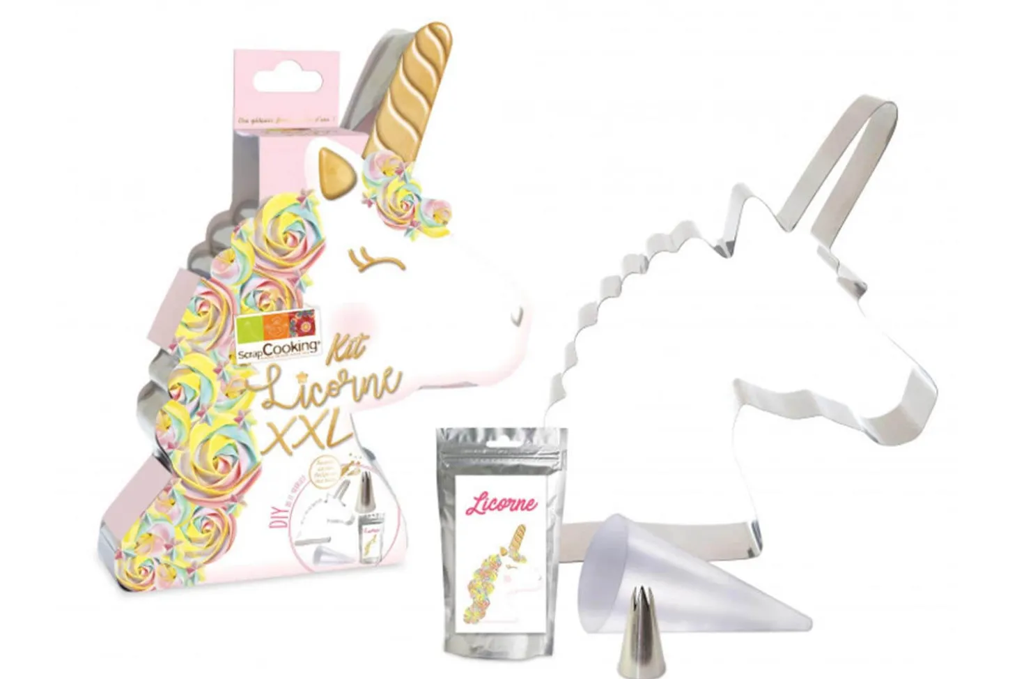 Kit pâtisserie Scrapcooking - Licorne XXL
