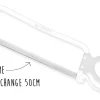 Lame de rechange pour scie de boucher Fischer standard 45cm