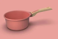 L'Incroyable Kit Cookut 2 poêles et 1 casserole à poignée amovible - guimauve