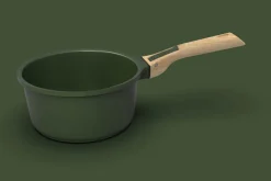 L'Incroyable Kit Cookut 2 poêles et 1 casserole à poignée amovible - fougère