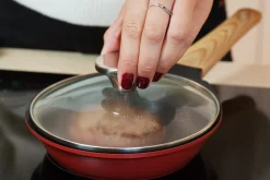 L'Incroyable Poêle antiadhérente en céramique Cookut passion