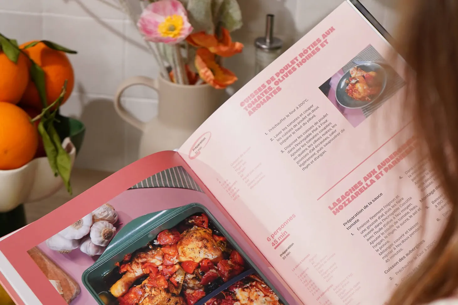 Livre de 120 recettes faciles Cookut L'incroyable plat à four ajustable