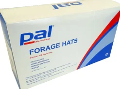 Lot de 100 calots en papier taille réglable dessus perforé
