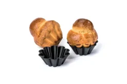 Lot de 12 moules à brioches individuelles Matfer Exoglass®