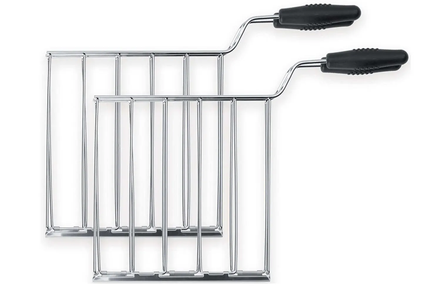 Lot de 2 pinces à sandwich pour grille-pain SMEG 2 en acier