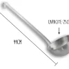 Louche acier inox 18/10 monobloc professionnelle 44cm capacité 25cl Matfer