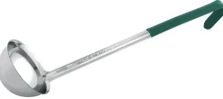Louche professionnelle Matfer 17,7cl acier inox monobloc 95mm manche vert