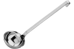 Louche Rösle 23cl en acier inoxydable avec crochet - Diamètre 10cm