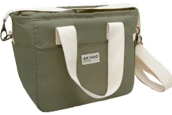 Lunch bag isotherme Akinod 08:17 en polycoton olive 7L