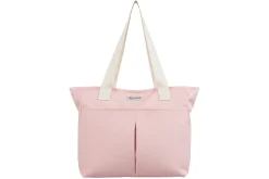 Lunch bag isotherme Akinod 10:47 en polycoton rose 21L