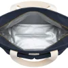 Lunch bag isotherme Akinod 10:47 en polycoton bleu navy 21L