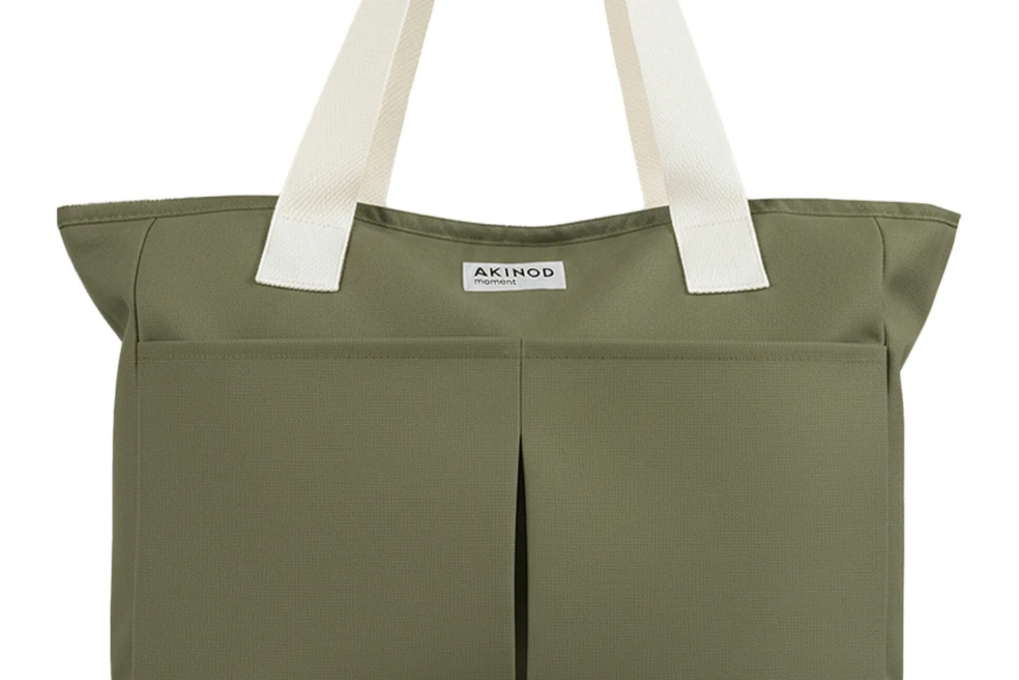 Lunch bag isotherme Akinod 10:47 en polycoton olive 21L