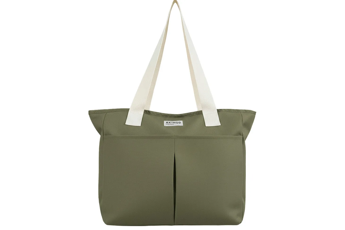 Lunch bag isotherme Akinod 10:47 en polycoton olive 21L