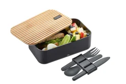 Lunch box Gefu Enviro avec set de 3 couverts