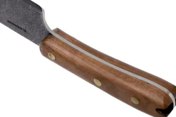 Machette Esee Expat Libertariat lame acier carbone 22,8cm manche bois de noyer + étui