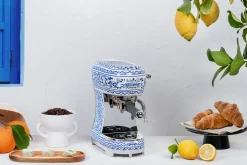 Machine à café expresso SMEG Dolce & Gabbana Blu Mediterraneo