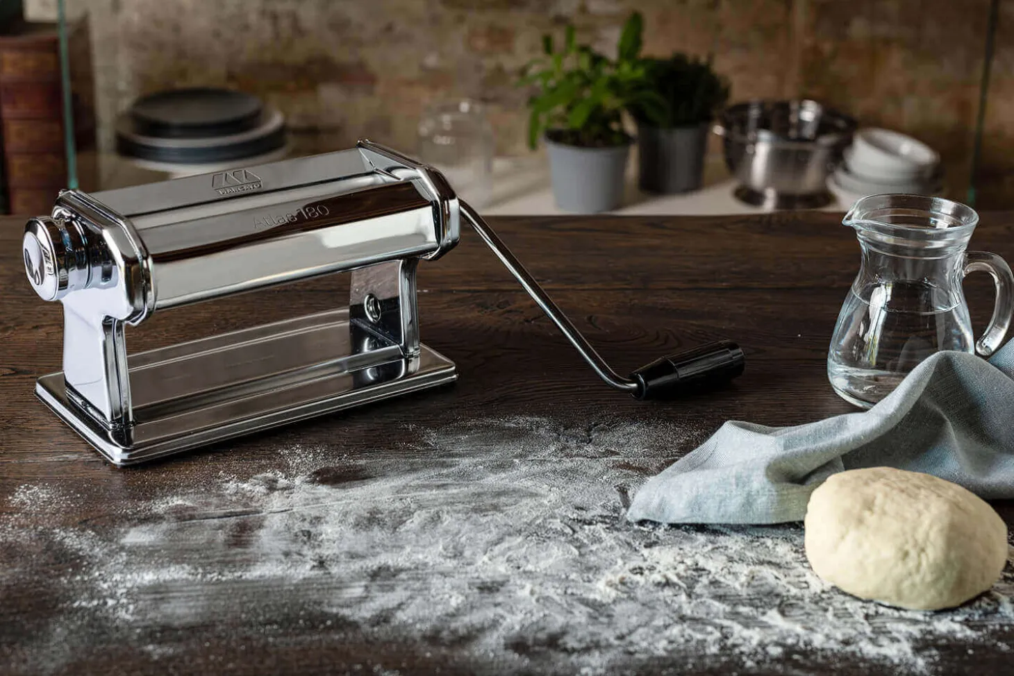 Machine à pâtes Marcato Atlas 180 Classique acier chromé