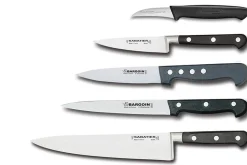 Malette de Chef Bargoin 5 couteaux de cuisine + 3 ustensiles acier inox