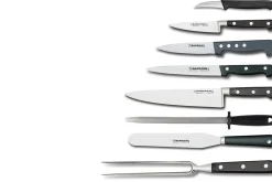 Malette de Chef Bargoin 5 couteaux de cuisine + 3 ustensiles acier inox