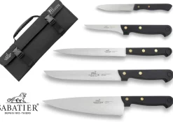 Malette de 5 couteaux Sabatier Cuisine d'Aujourd'hui fabriqués en France